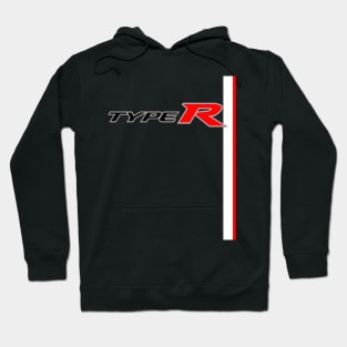 FK8 Type R Championship white racing stripe Hoodie